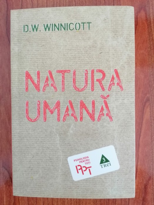 D. W. Winnicott, Natura umană