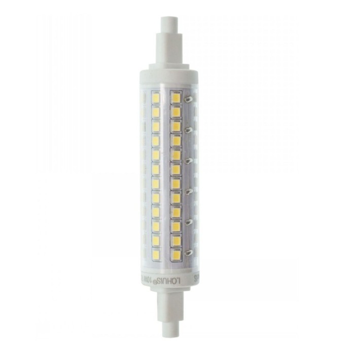 Bec LED Lohuis liniar J118 R7S 10W 1000lm lumina rece 6500 K