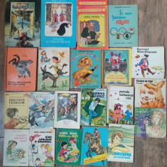 Lot 21 volume pt copii cartile copilariei din perioada comunista, Epoca de Aur
