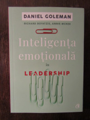 Inteligenta emotionala in Leadership -Daniel Goleman foto