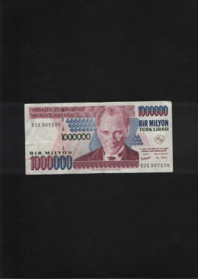 Turcia 1000000 lire 1970(1995) seria21567128 foto