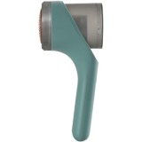 Aparat scame si par haine, flippy, electric, usb inclus, periuta curatare, pentru diferite tesaturi, 3 trepte, 20.5 x 8.8 x 7 cm, verde