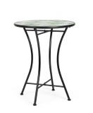 Cumpara ieftin Masa rotunda otel ceramica multicolora Loire &Oslash;60x75h