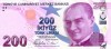 Bancnota Turcia 200 Lire 2009 (2024) - P227 UNC ( serie G - vezi descriere )