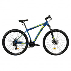 Bicicleta MTB Colinelli COL25, Marimea L, 29 inch, Albastru, Schimbator Shimano ST-EF500 EZ-FIRE PLU foto