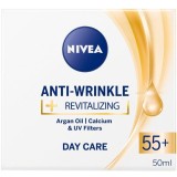 Nivea, crema anti-rid de zi + Revitalizare 55+