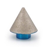 Cumpara ieftin Con diamantat ascuțit pentru polizor unghiular &ndash; tijă M14, &Oslash; 1-35 mm