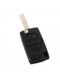Citroen / Peugeot - Carcasa tip cheie briceag cu 4 butoane, fara suport baterie, model VA2-SH4