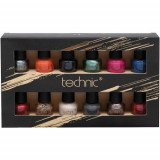 Set 12 Oje Unghii, Mini, Technic, Vegan, 42 ml