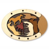Puzzle logic cu animale Constantina, , s - Wild Horses