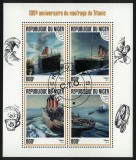 Cumpara ieftin NIGER 2017 Titanic - Aniversare 105 Ani - Set Complet Colita + Bloc - Timbre Straine