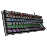 Tastatura Gaming iMice MK-X60 Mecanica, Iluminare LED Gradient 3 Culori, Metal, Waterproof, Ergonomica