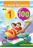SCRIEM LITERE ABC cu 70 de autocolante - Global Books