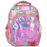 Ghiozdan cu 2 compartimente, Diakakis, Must Team, Peppa Pig, Smile Play Jump