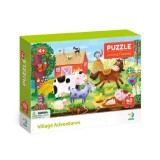 Puzzle - Peripetii la ferma (60 piese), Dodo