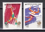 Coreea de Sud 1986 - Jocurile Olimpice - Seul, MNH, Nestampilat
