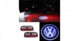 Set Lampi Logo Portiere Holograme VW Passat B6, B7, CC, Golf 5, 6, 7, Touareg , Plug and Play