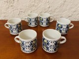 6 CESTI/ CANI DIN PORTELAN VILLEROY &amp; BOCH - COLECTIA CADIZ H7,7CM