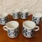 6 CESTI/ CANI DIN PORTELAN VILLEROY &amp; BOCH - COLECTIA CADIZ H7,7CM