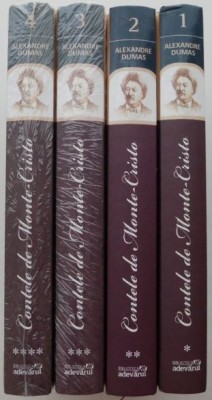 Contele de Monte-Cristo (4 volume) &amp;ndash; Alexandre Dumas foto