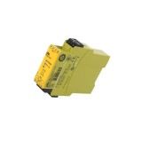 Releu de siguranţă 24VAC/24VDC, 1 intrare/2 ieşiri