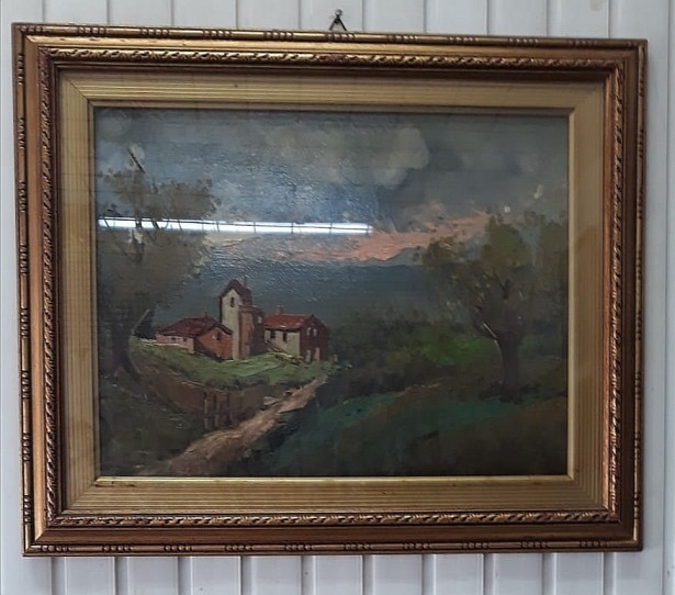 lucrare veche semnata de o foarte bună calitate