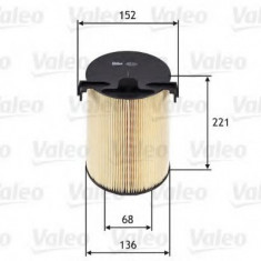 Filtru aer VW PASSAT (3C2) (2005 - 2010) VALEO 585652