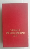 QW15 4 - cutie ordinul Meritul militar - clasa a II-a