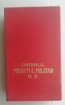 M3 C19 - Ordinul Meritul militar - clasa a II-a foto