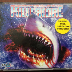 killercore revenge of the killer shark 2cd dublu disc variousmuzica hardcore vg+