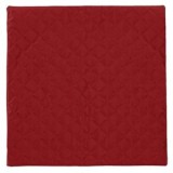 Fata de Perna Decorativa de Iarna Bordo Velvet cu Model Romburi 45x43cm, CMCLASS