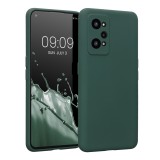 Husa Kwmobile pentru Realme GT Neo 2, Silicon, Verde, 57579.169, Carcasa