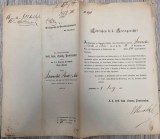 Document Judecatoresc K.K. Ferb Ban Procuratur Financiara Timisoara 1857