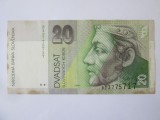 Slovacia 20 Korun 1993 bancnota din imagini