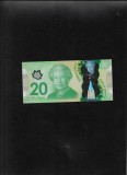 Bancnota Canada 20 Dolari 2012, Seria 8139647 - Numismatica America