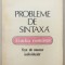 PROBLEME DE SINTAXA , LIMBA ROMANA , FISE DE MUNCA INDIVIDUALA de MARIA EMILIA GOIAN , 1992