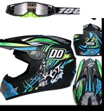 Casca Moto Enduro Downhill ABS Policarbonat Ochelari 100% OEM Marimi S, M, L