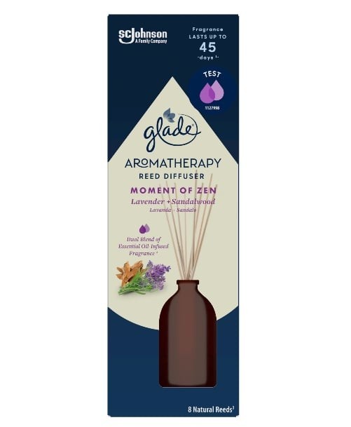 Betisoare Parfumate Glade Aromatherapy Moment of Zen, 80ml