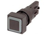 Comutator apăsare 16mm negru