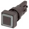 Comutator apăsare 16mm negru