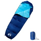 VidaXL Sac de dormit tip mumie pentru adulți de camping, 3 anotimpuri