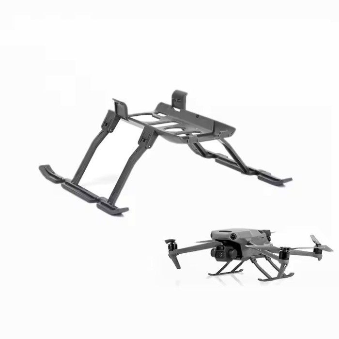 Tren de aterizare pliabil marca STARTRC compatibil cu drona DJI Mavic 3 Cine, garda la sol 45 mm