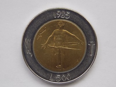 500 LIRE 1985 SAN MARINO foto