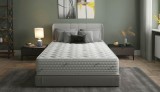 Cumpara ieftin Saltea cu arcuri Pocket Somnomed Comfort Fit HoReCa 90x200, inaltime 30 cm, spuma cu memorie, husa tratament antifungic, fermitate mediu-tare