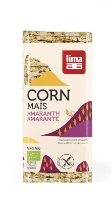 Rondele din Porumb Expandat cu Amarant Bio Lima 130gr foto