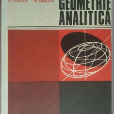 Geometrie analitica- Gheorghe Gh-Vranceanu, George Gr.Margulescu