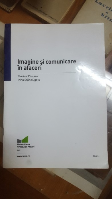 F. P&icirc;nzaru și I. Stănciugelu, Imagine și comunicare &icirc;n afaceri, 2003 044