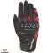 Manusi barbati pentru scuter - motocicleta Roadster vara piele/textil Ixon model RS Rise Air MS culoare: negru/rosu &ndash; degete tactile S (7/8)
