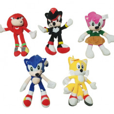 Sonic Hedgehog - set de 5 jucarii de plus