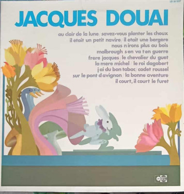 Disc vinil, LP. Jacques Douai-Jacques Douai Accompagne Par L&amp;#039;orchestre De Pierre Rabbath foto
